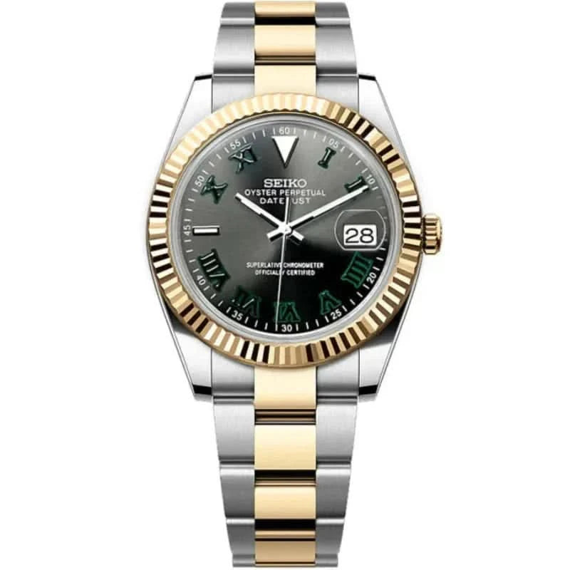 Datejust Mod - Two-Tone Wimbledon