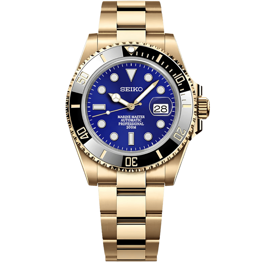Submariner Mod - Blue Knight Gold