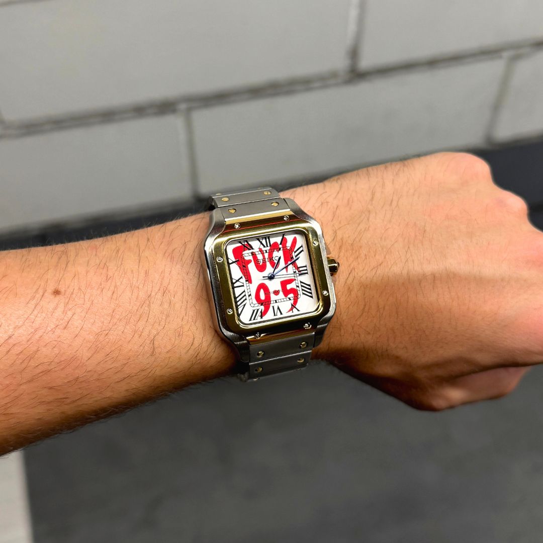 Seiko Santos F*ck 9-5 Mod Two-Tone - White
