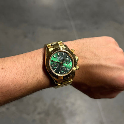 Seiko Daytona Gold Mod - Green