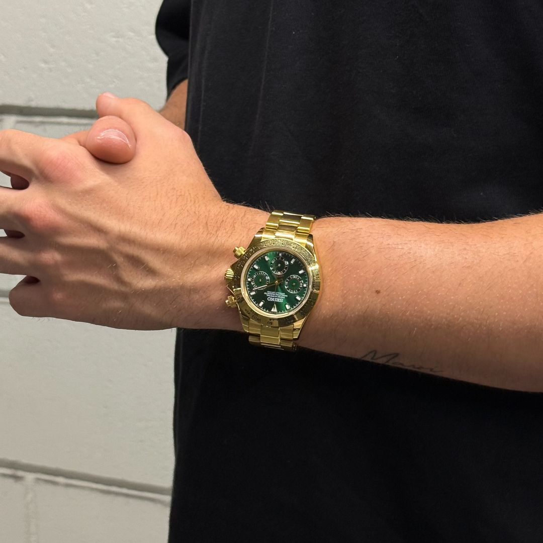Seiko Daytona Gold Mod - Green