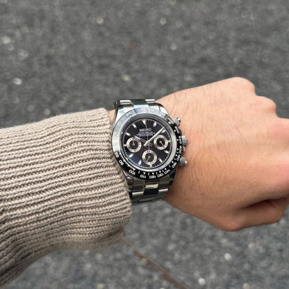 Seiko Daytona Mod - Black