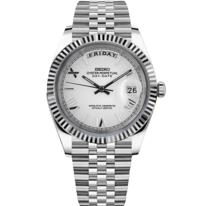 Day-Date Mod - White Roman