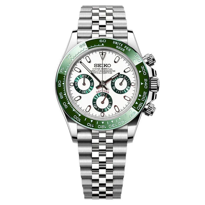 Seiko Daytona Mod - Alpine Green