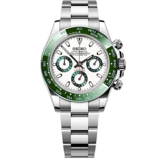 Seiko Daytona Mod - Alpine Green
