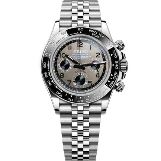Seiko Daytona Mod - Gun Smoke