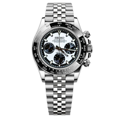 Seiko Daytona Mod - Reverse Panda