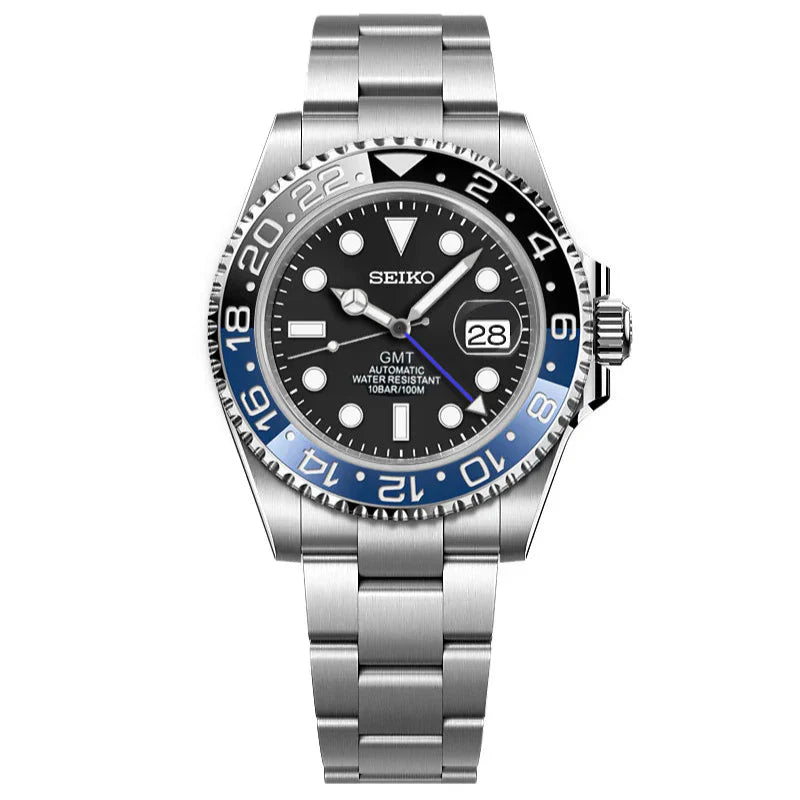 Seiko GMT Mod - Batman