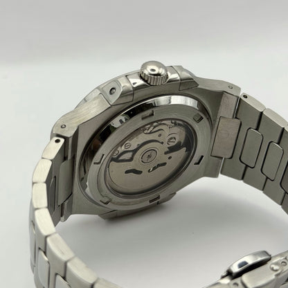 Seiko Nautilus Mod - Navy Blue Open Heart