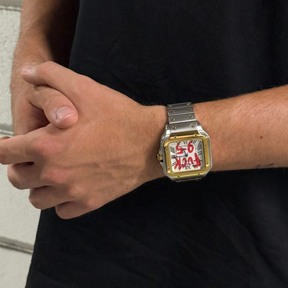 Santos F*ck 9-5 Mod Two-Tone - White