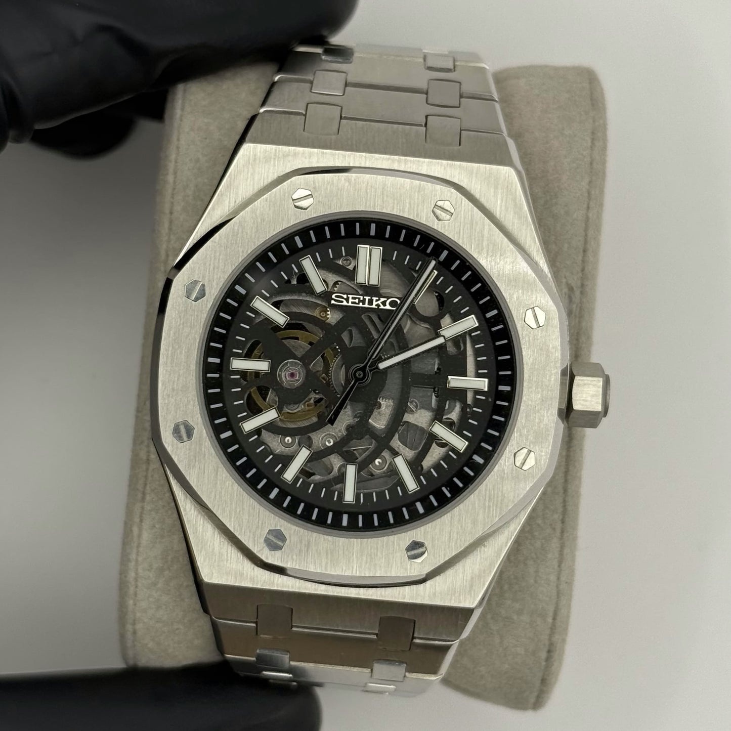 Seiko Royal Oak Mod - Skeleton