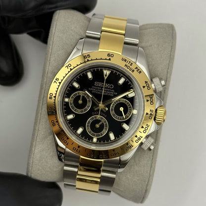 Seiko Daytona Two-Tone Mod - Black