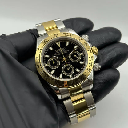 Seiko Daytona Two-Tone Mod - Black