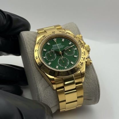 Seiko Daytona Gold Mod - Green