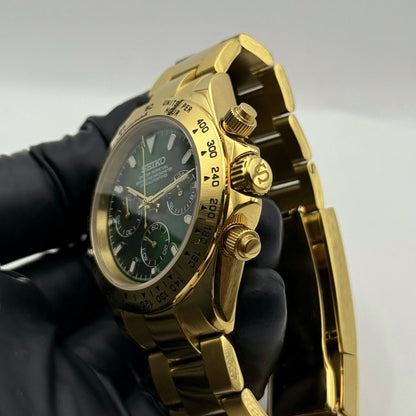 Seiko Daytona Gold Mod - Green