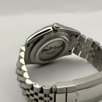 Seiko Day-Date Mod - White Roman