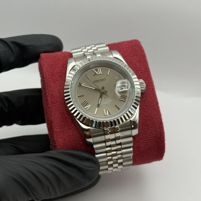 Seiko Datejust Roman Mod - Grey