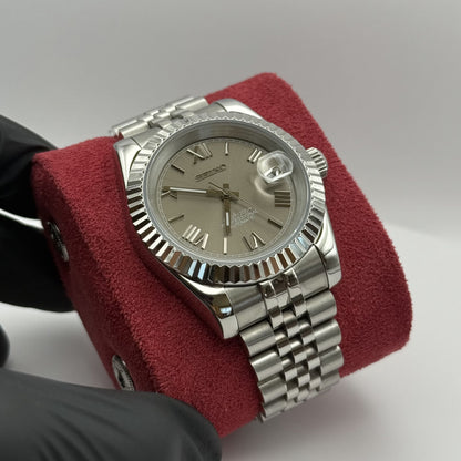 Seiko Datejust Roman Mod - Grey