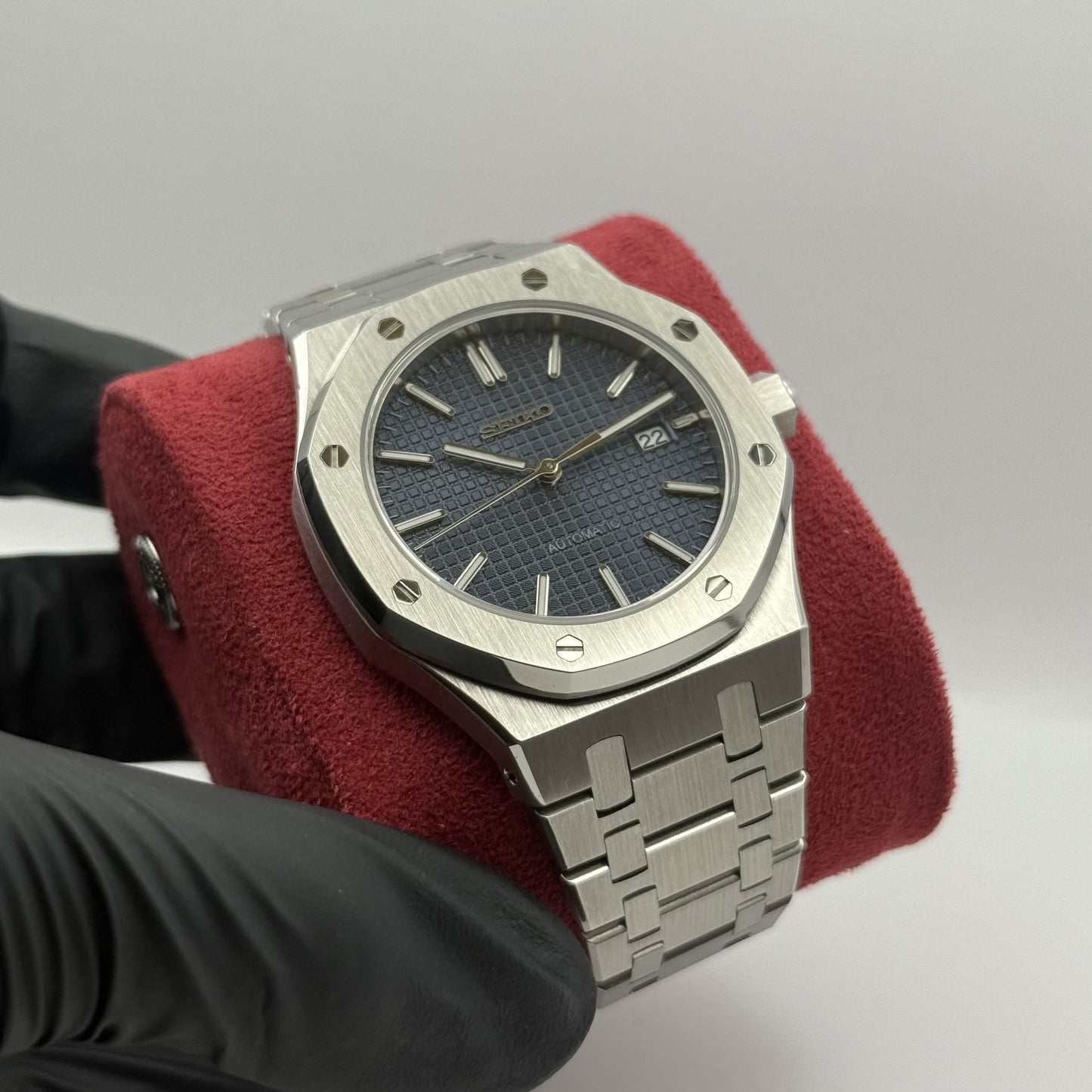 Seiko Royal Oak Mod - Navy Blue