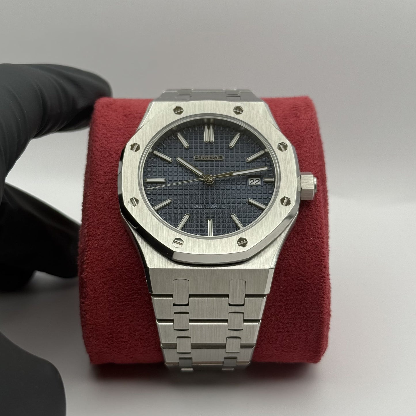 Seiko Royal Oak Mod - Navy Blue