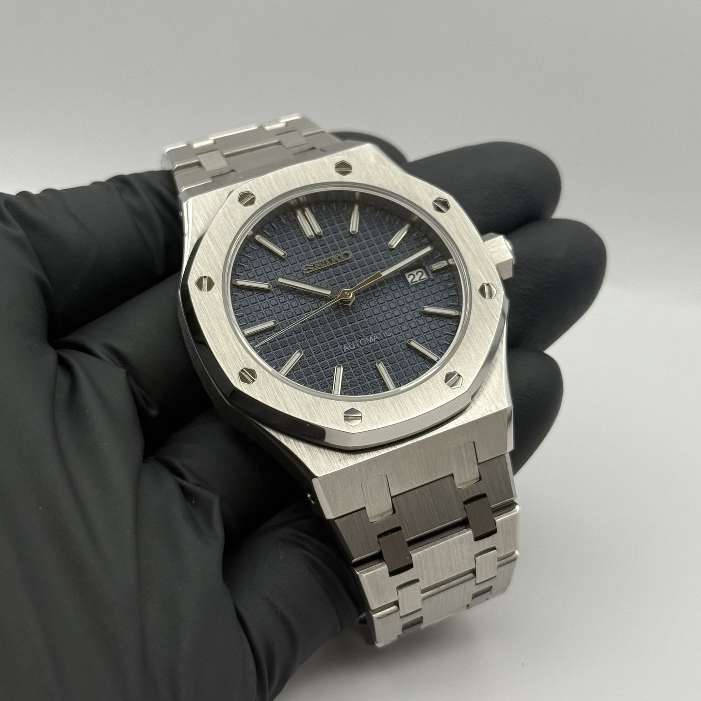 Seiko Royal Oak Mod - Navy Blue