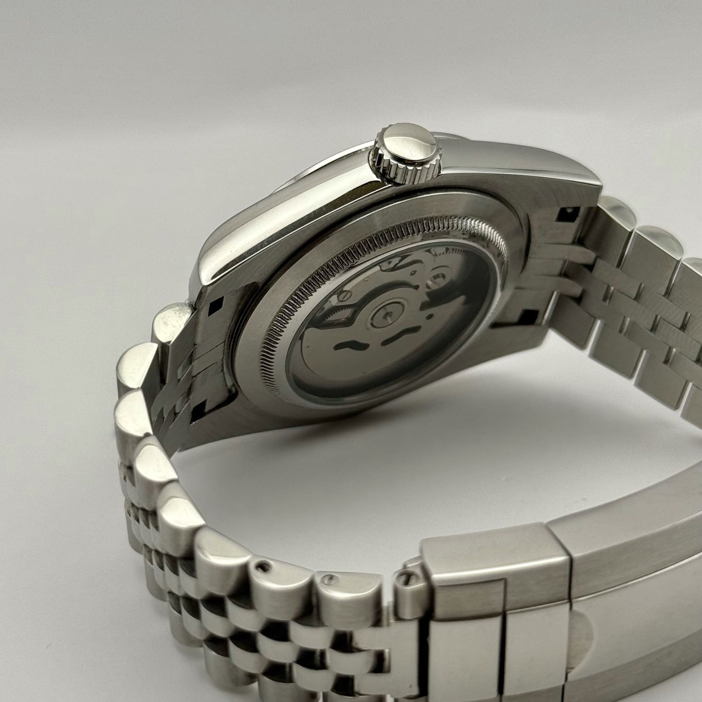 Seiko Datejust Palm Leaf Smooth Mod - Blue
