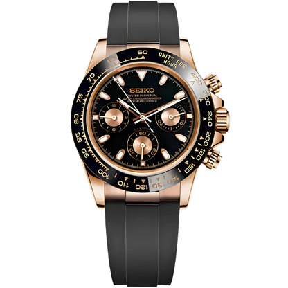 Seiko Daytona Mod - Rose Gold