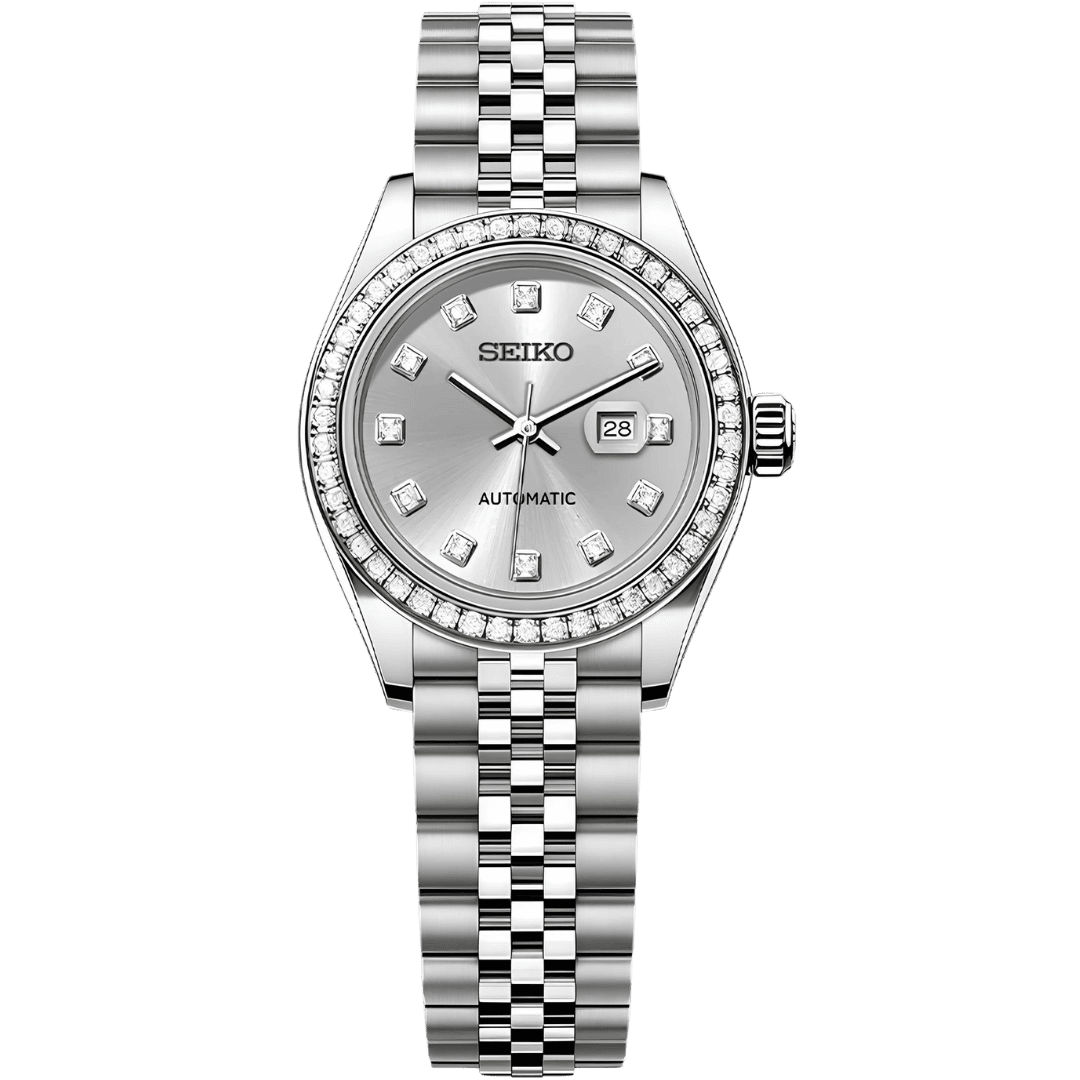 Women's Datejust Mod - Diamond Silver