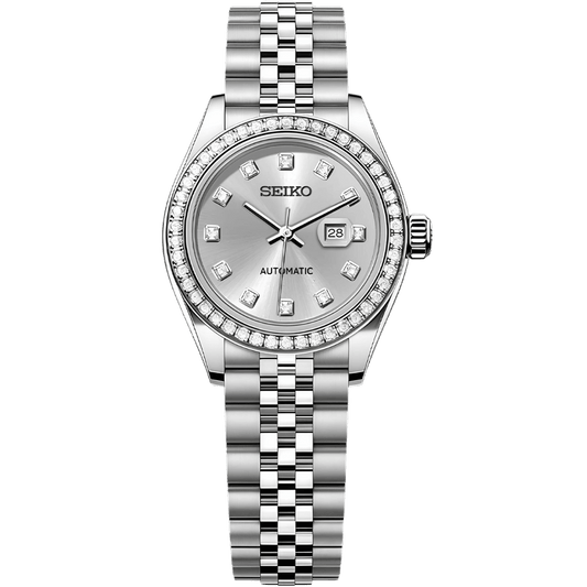 Women's Datejust Mod - Diamond Silver