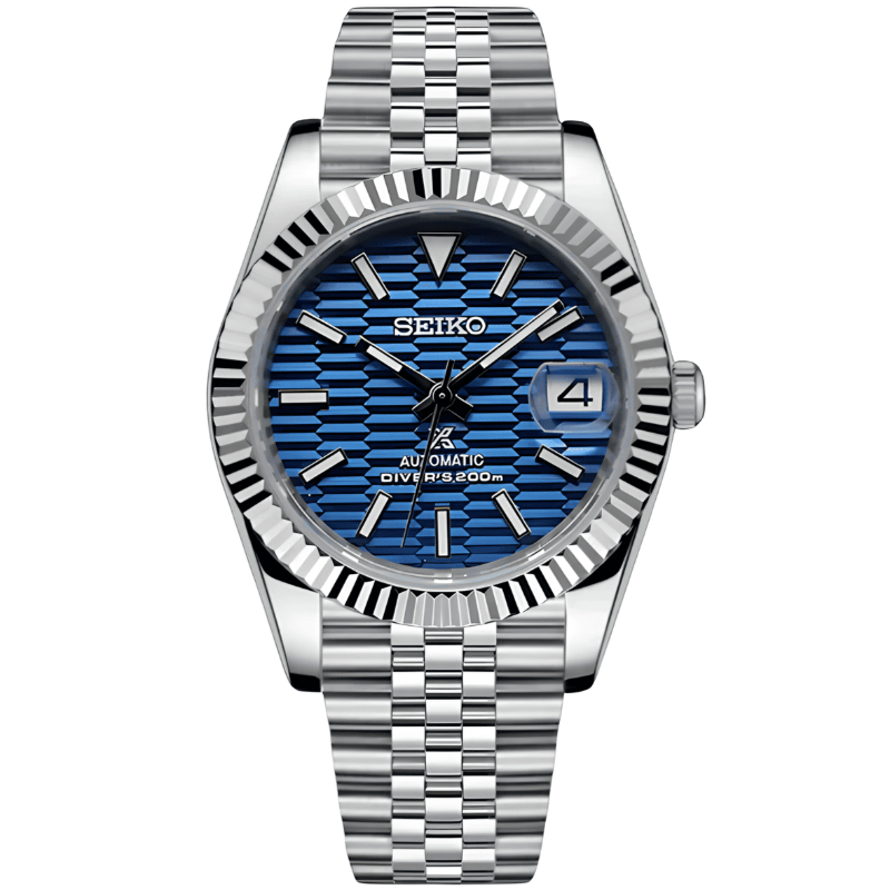 Datejust Mod - Textured Blue