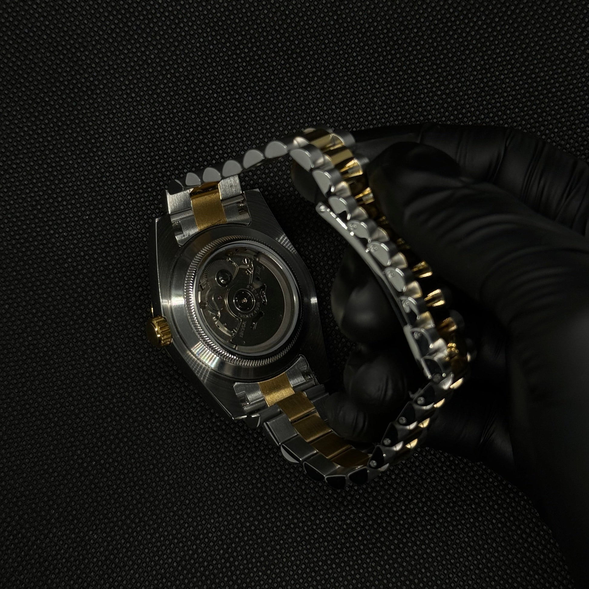Seiko Datejust Arabic Two - Tone Mod - Pearl Gold - Tempus Mods