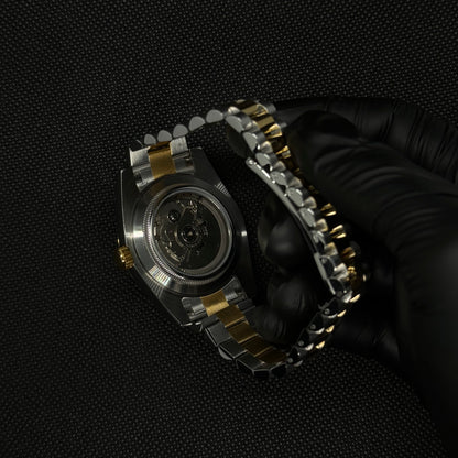 Seiko Datejust Arabic Two - Tone Mod - Pearl Gold - Tempus Mods