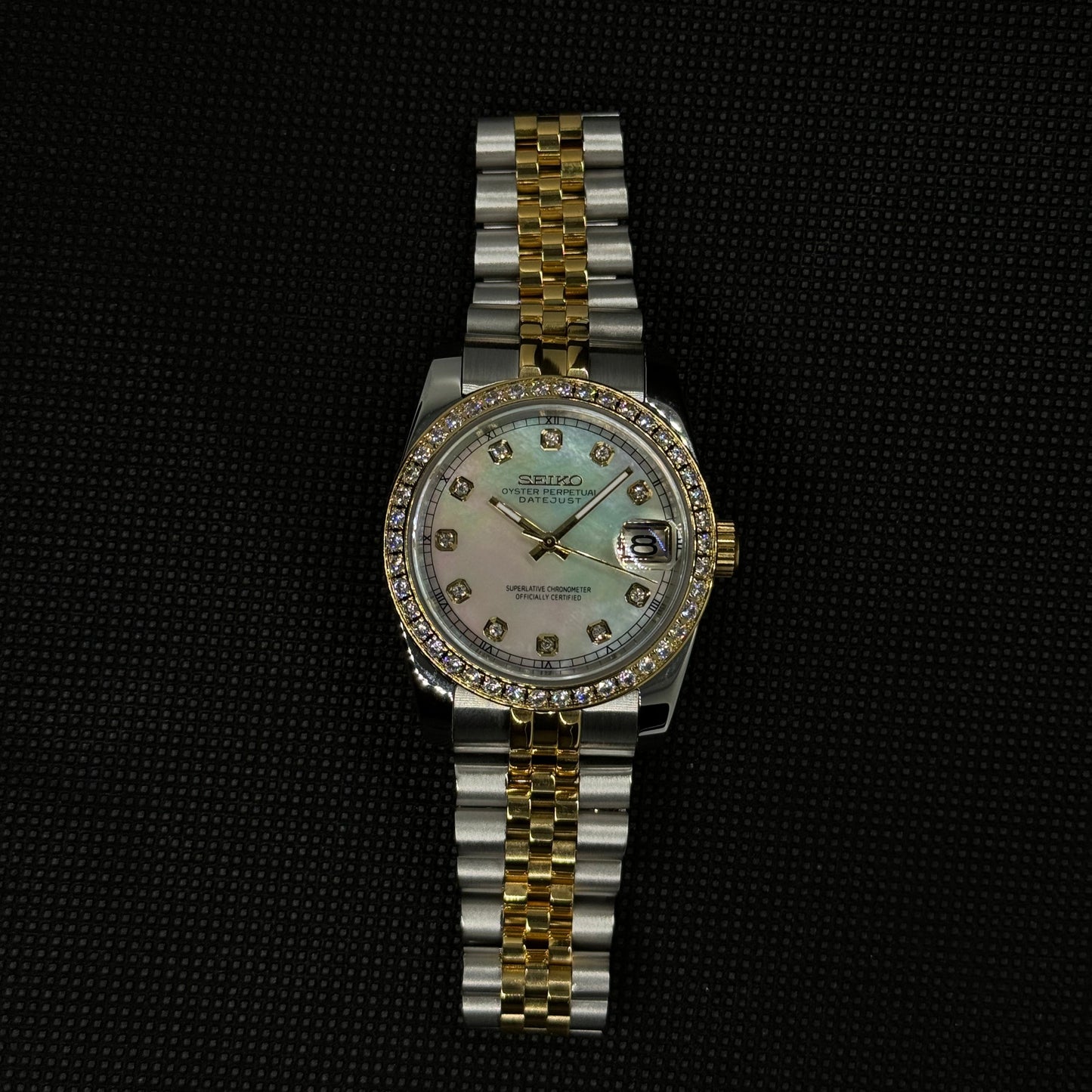 Seiko Datejust Mod - Pearl - Tempus Mods